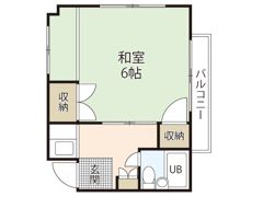 サンライズ広島(竹屋町）の間取り画像