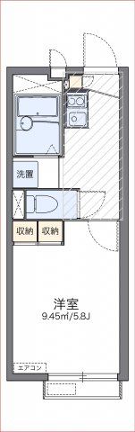 レオパレスDAIKATU Yの間取り画像