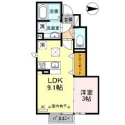ラフィネの間取り画像
