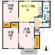 プリエール宮前 A棟の間取り画像