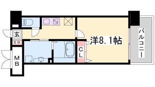 新神戸Vitaの間取り画像
