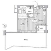 シティカレント目黒学芸大学の間取り画像