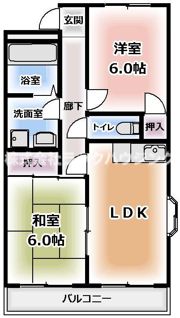 富士栄町マンションの間取り画像