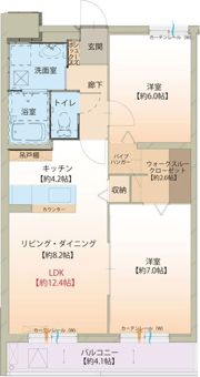 アルカンシエルの間取り画像