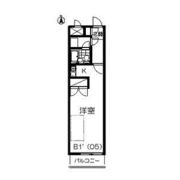 エスパシオ大町の間取り画像
