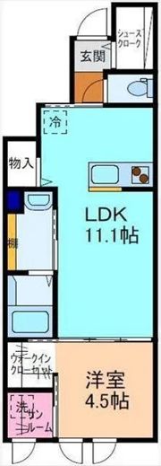 THE MAMS 07の間取り画像