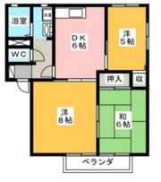 バリュージュG Aの間取り画像