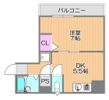 第一天瀬ビルの間取り画像