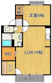 セジュール鴨生田 B棟の間取り画像