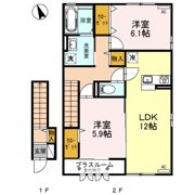 ルビー Cの間取り画像