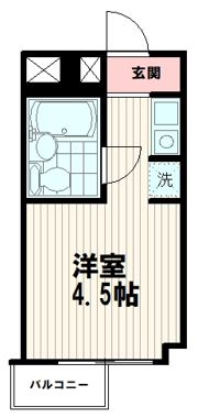 カーサ四谷の間取り画像