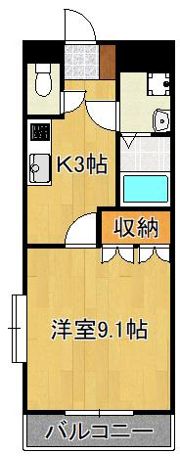 ミュール こがの間取り画像