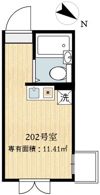 シャンテ西日暮里駅前の間取り画像