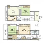 砧戸建の間取り画像