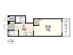 ドラゴーン品川の間取り画像