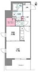 シーズンフラッツ梅田EASTの間取り画像