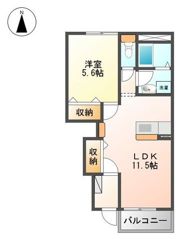 ソレイユの間取り画像