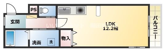 ローサセタの間取り画像