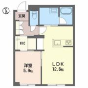 ファインメゾン福富の間取り画像