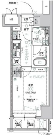 CREST TAPP新横浜の間取り画像