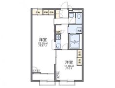 レオパレスヴィラ ノーバⅡの間取り画像