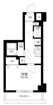 GENOVIA中野野方green veilの間取り画像