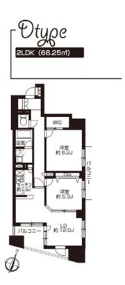 プライムアーバン日本橋大伝馬町の間取り画像