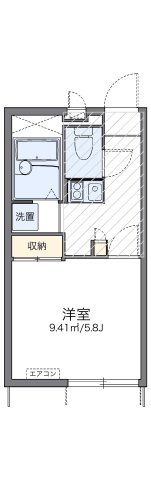レオパレススペーシア 東池袋の間取り画像