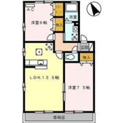 Green court A棟の間取り画像