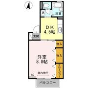 プレステージュ21 Ⅱ棟の間取り画像