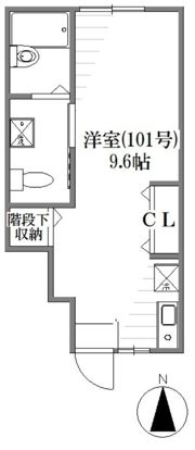 ピーオーザイル小岩の間取り画像