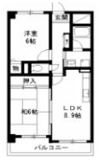 エスパシオ上新庄の間取り画像