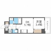セレニテ新大阪カルムの間取り画像