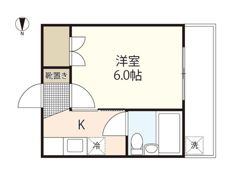 東雲ハイツの間取り画像