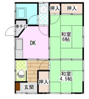 岩本貸家の間取り画像