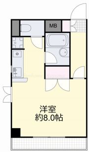 ダイアパレス京町の間取り画像