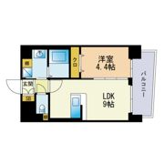 レディアントアーク薬院の間取り画像