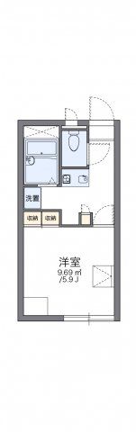 レオパレスヴィラ一ツ橋の間取り画像