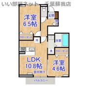 フォレストウッド A棟の間取り画像