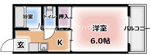 カメリヤハイツの間取り画像