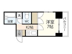THE KAMINOBORIの間取り画像