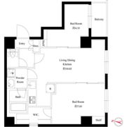 Live Casa 両国北斎通りの間取り画像