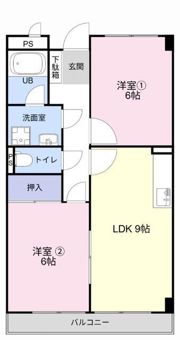 リンピアハピネスの間取り画像