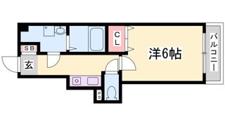 エステムコート神戸西の間取り画像