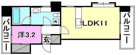 ヴァレーレ喜与町の間取り画像