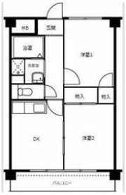 エルベくずは並木の間取り画像