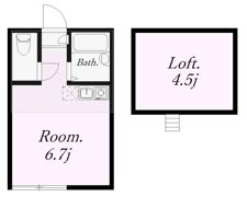 ユナイト 妙蓮寺K's Northの間取り画像