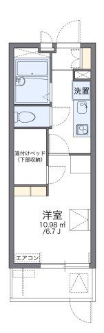 レオパレス夢眠舎の間取り画像