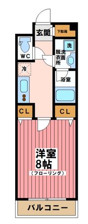 ルビサージュの間取り画像