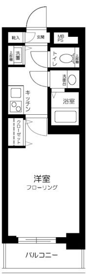 メゾン・ド・ヴィレ高円寺の間取り画像